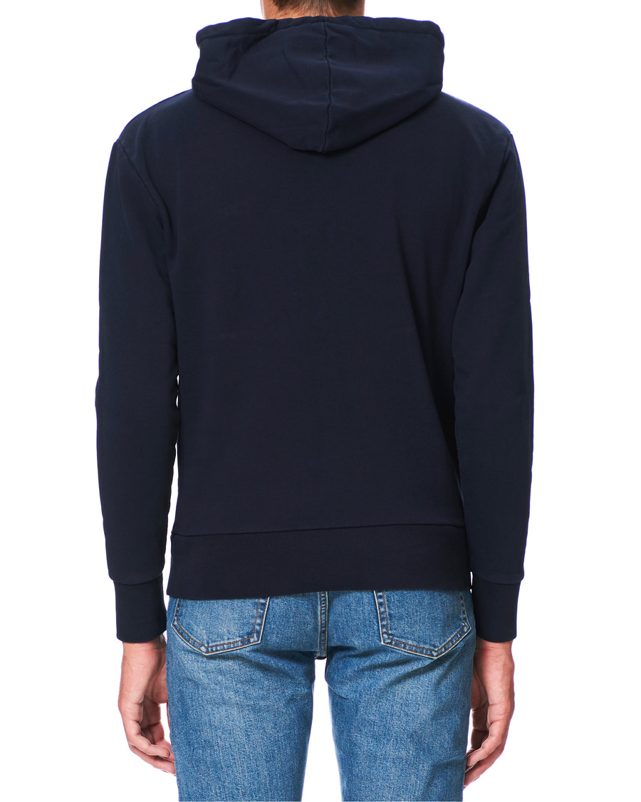 Heren | Truien | Maison Kitsuné | Tricolor Fox Hoodie Navy