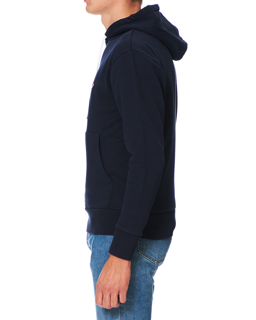 Heren | Truien | Maison Kitsuné | Tricolor Fox Hoodie Navy