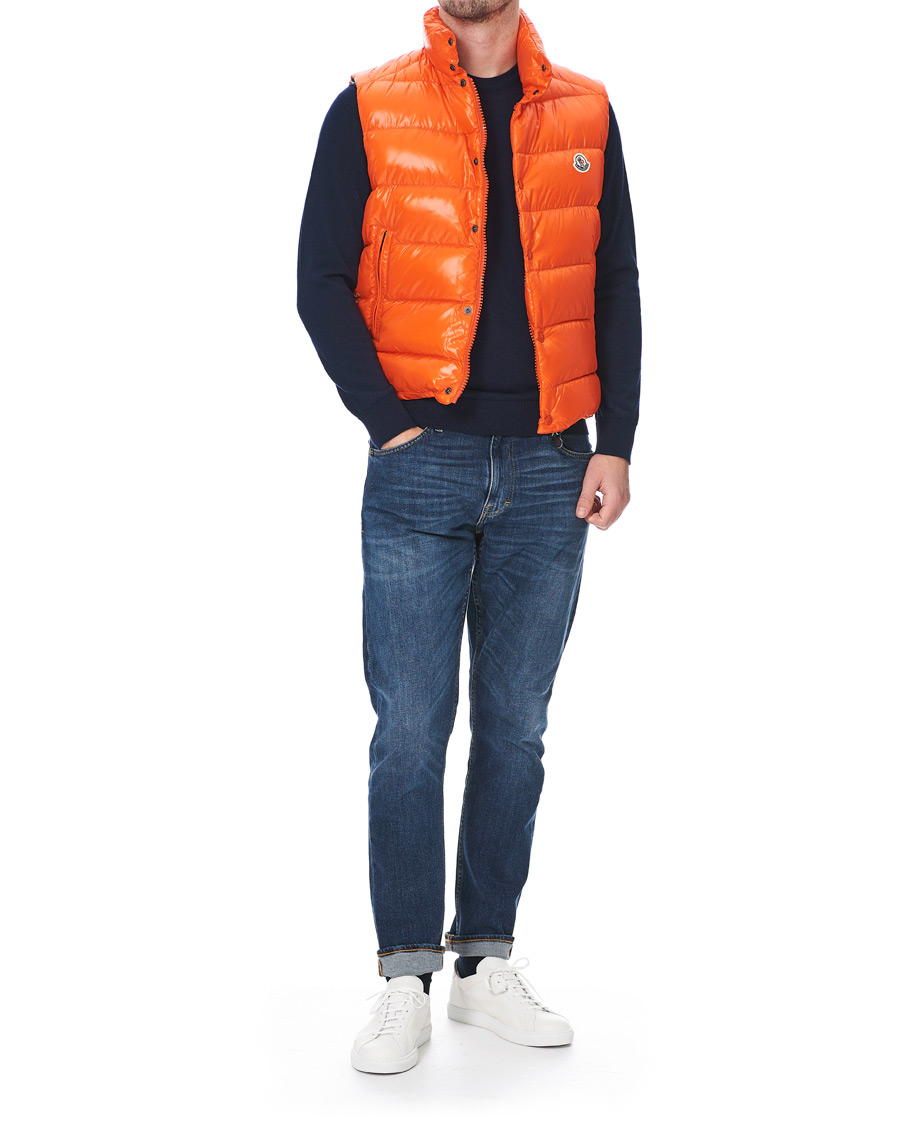 Heren | Jassen | Moncler | Tib Down Gilet Orange