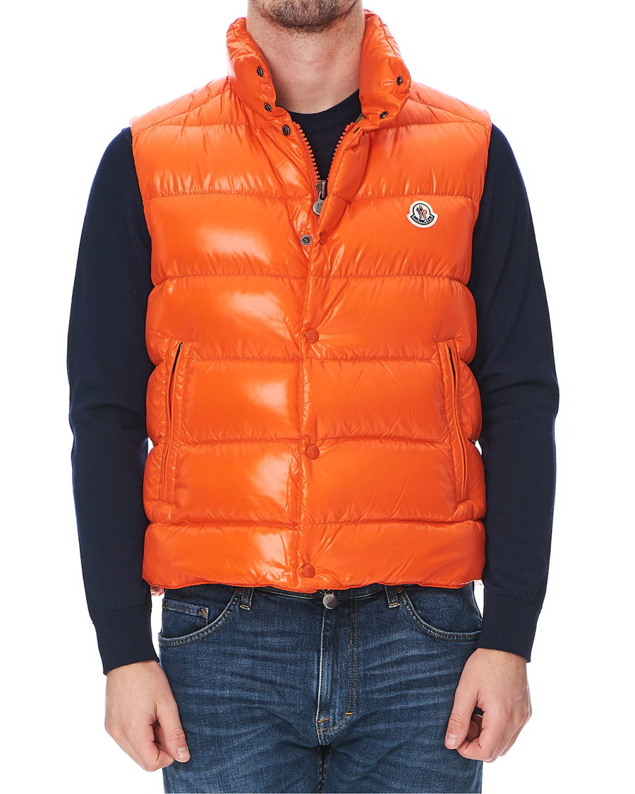Heren | Jassen | Moncler | Tib Down Gilet Orange