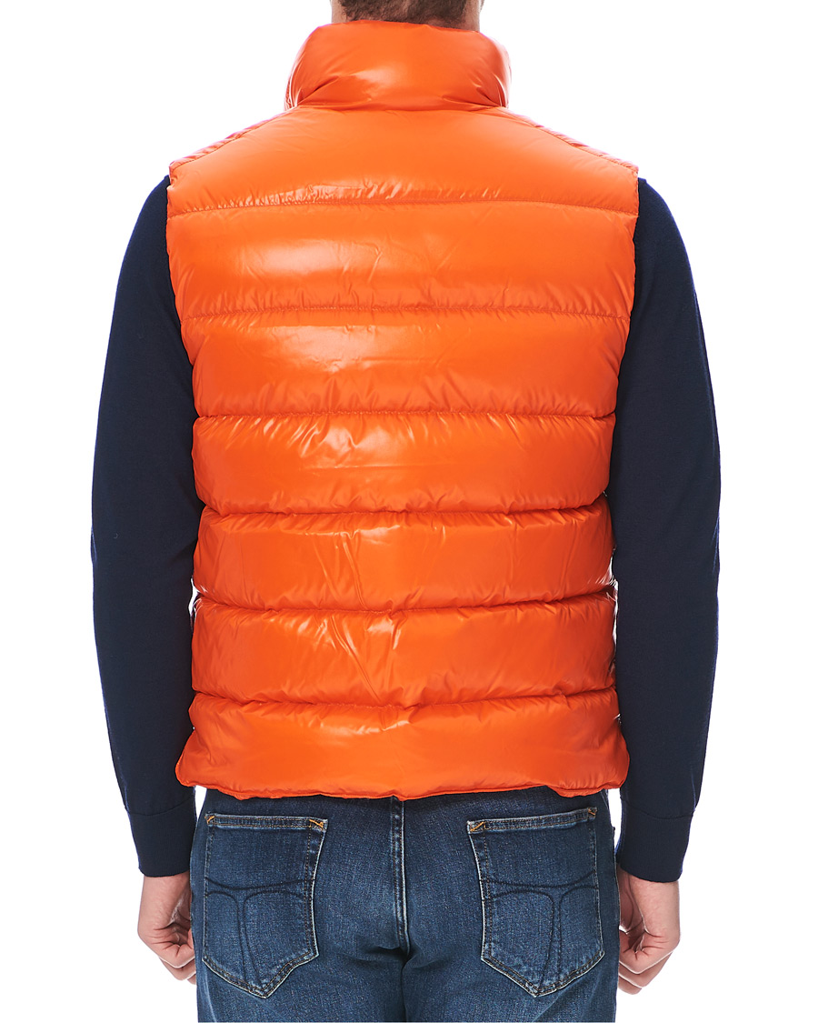 Heren | Jassen | Moncler | Tib Down Gilet Orange