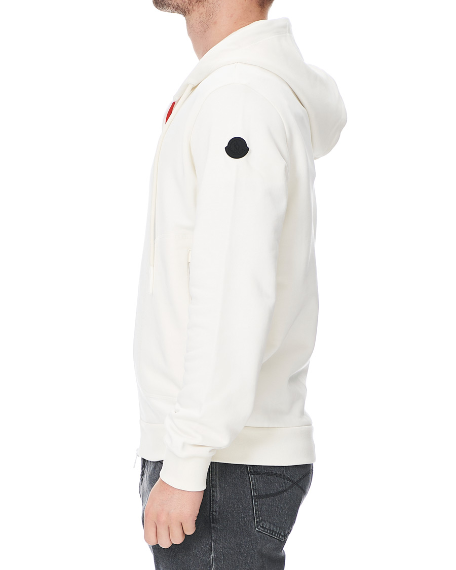 Heren | Truien | Moncler | Stripe Sweat Hoodie White