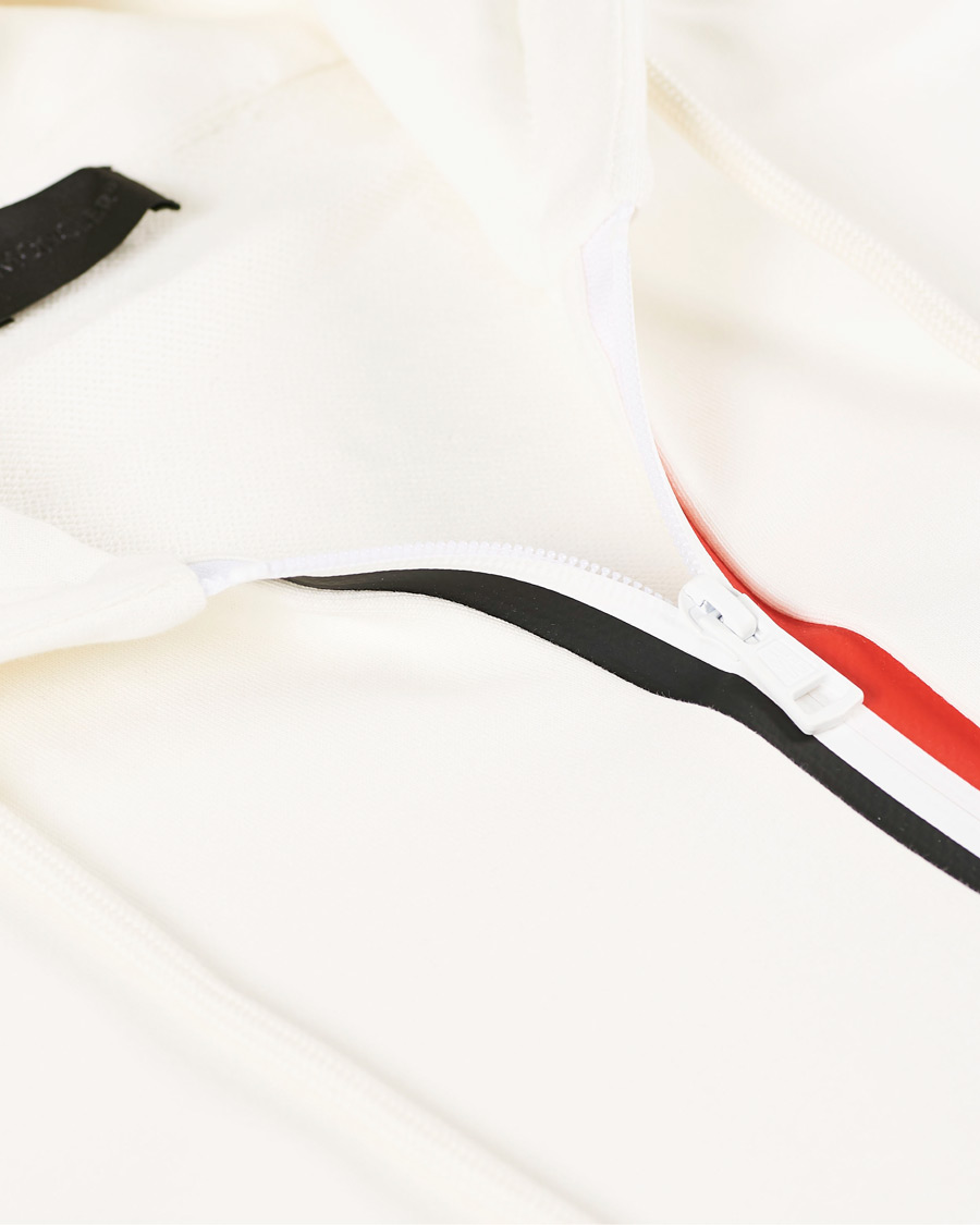 Heren | Truien | Moncler | Stripe Sweat Hoodie White