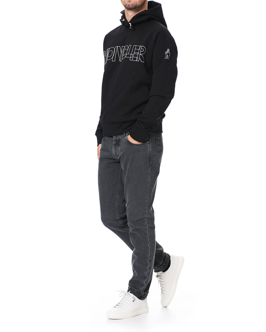 Heren | Moncler New Monaco Sneaker White Calf | Moncler | New Monaco Sneaker White Calf