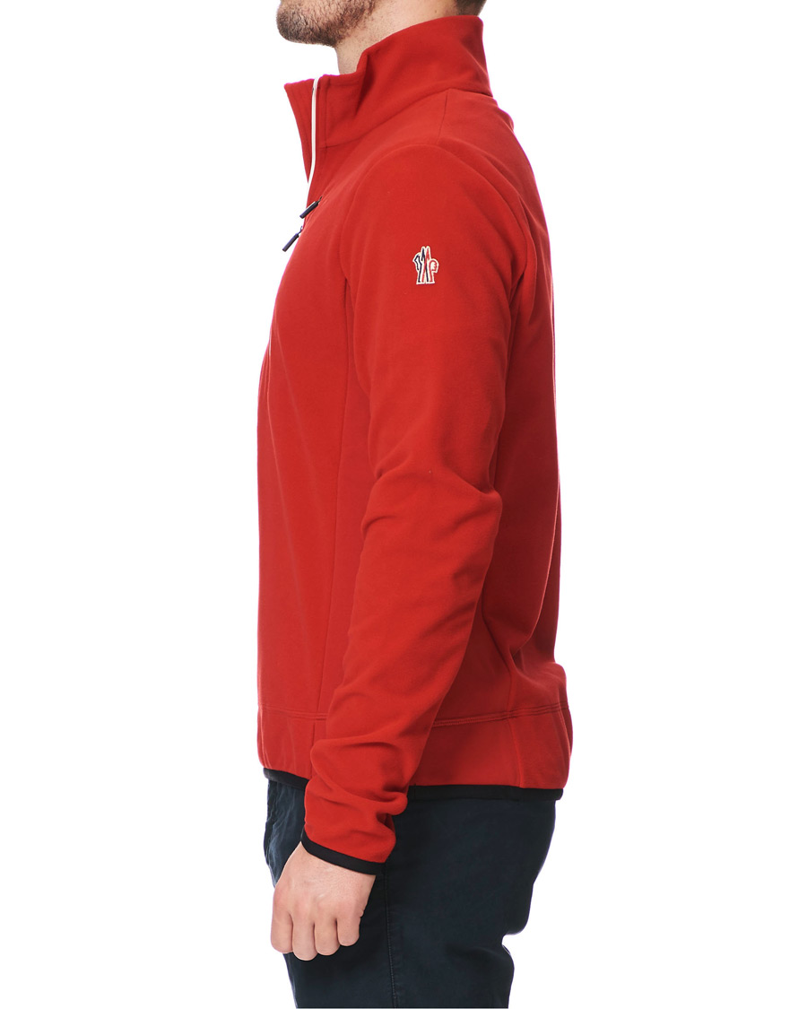 Heren | Truien | Moncler Grenoble | Pile Half Zip Red