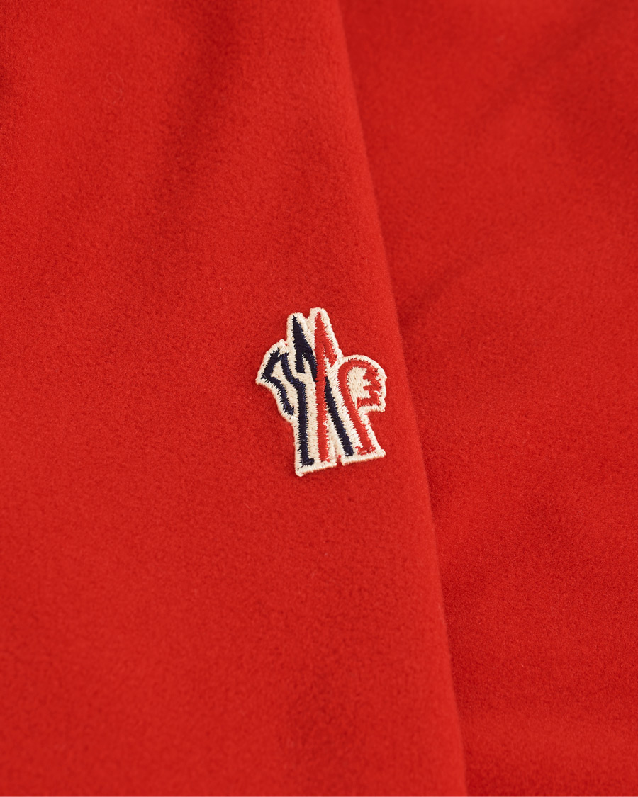 Heren | Truien | Moncler Grenoble | Pile Half Zip Red