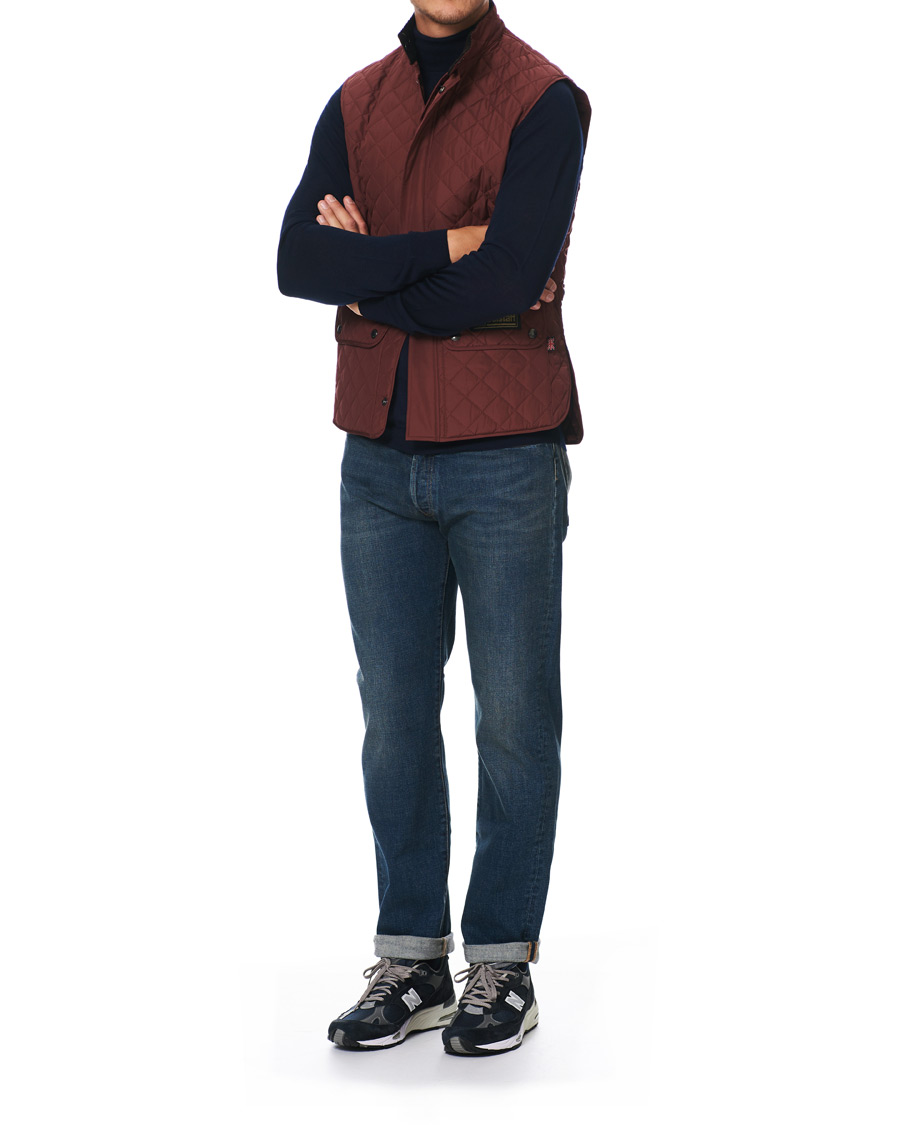 Heren | Jassen | Belstaff | Waistcoat Quilted Burnished Red