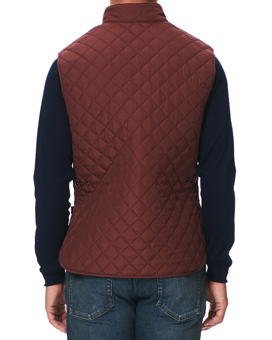 Heren | Jassen | Belstaff | Waistcoat Quilted Burnished Red