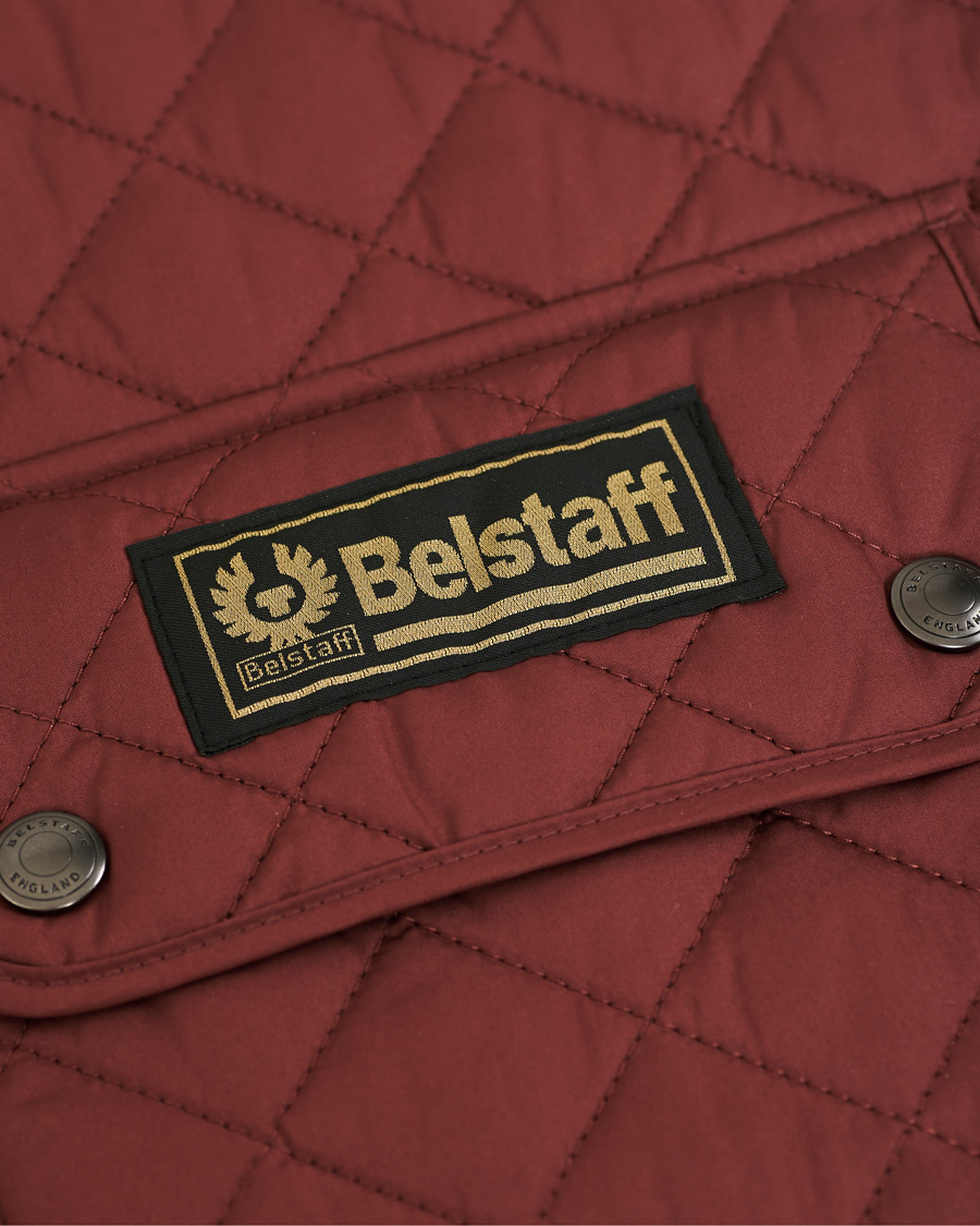Heren | Jassen | Belstaff | Waistcoat Quilted Burnished Red