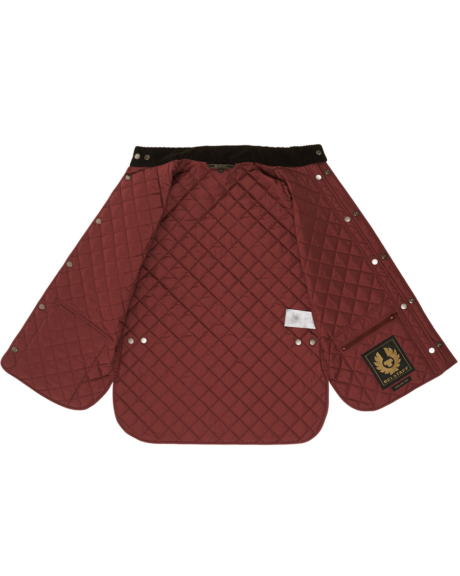 Heren | Jassen | Belstaff | Waistcoat Quilted Burnished Red