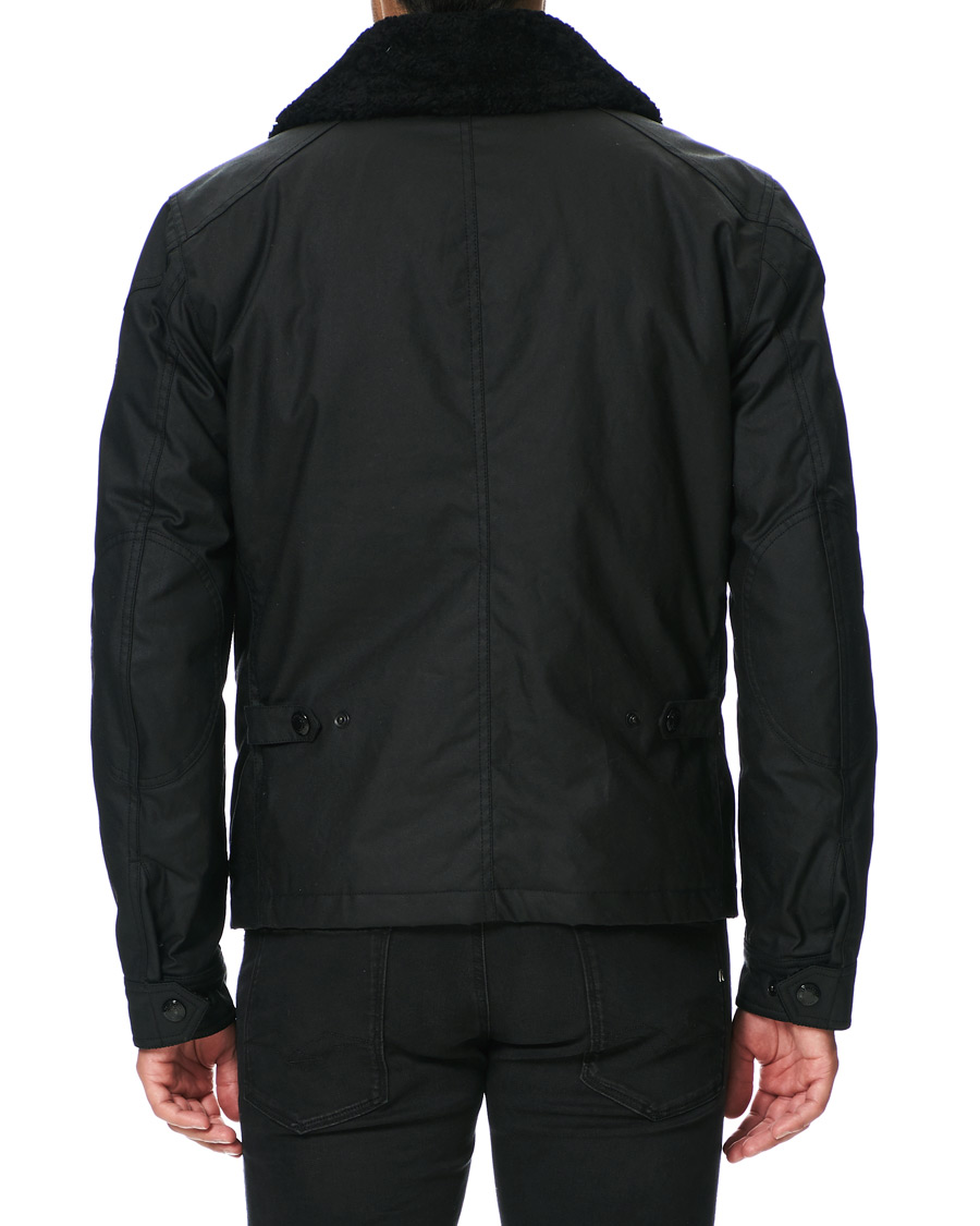 Heren | Jassen | Belstaff | Patrol Waxed Sherling Jacket Black