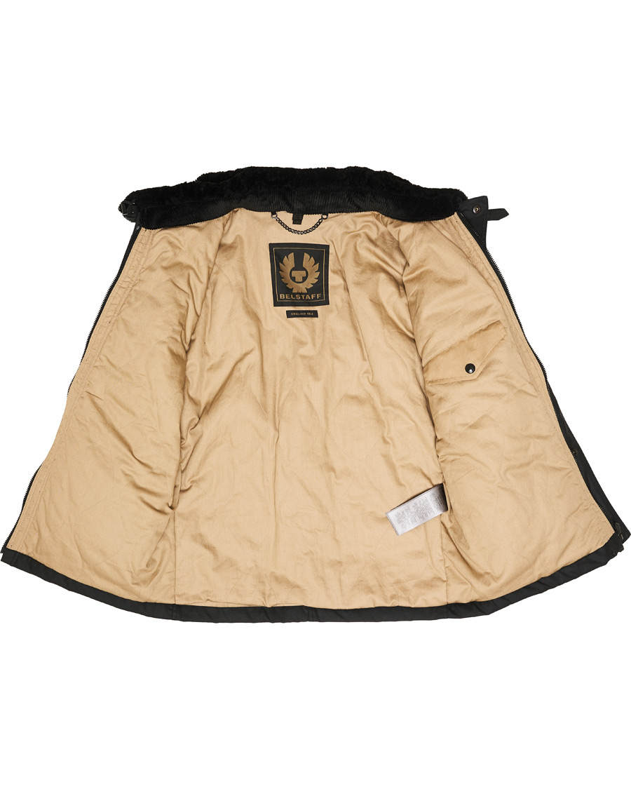 Heren | Jassen | Belstaff | Patrol Waxed Sherling Jacket Black