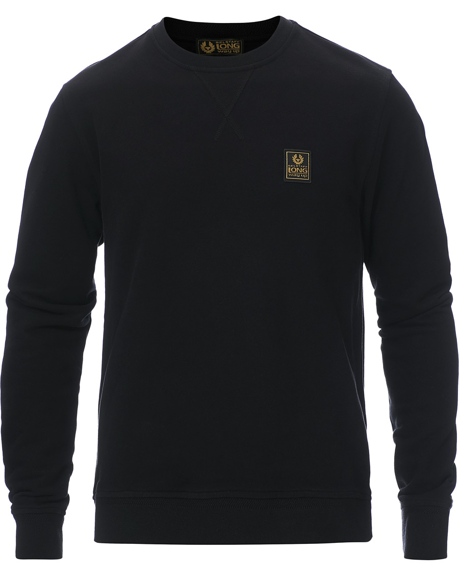 Heren | Truien | Belstaff | Long Way Up Crew Neck Sweatshirt Black