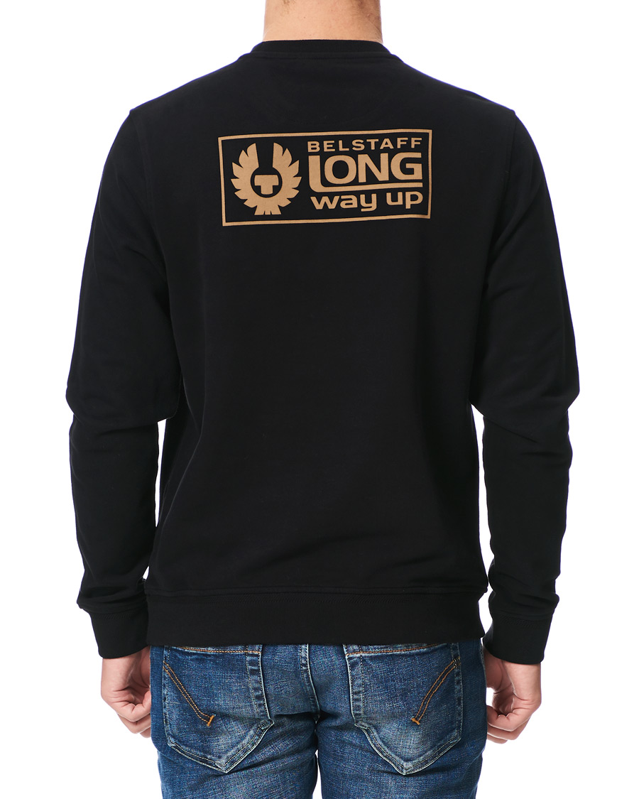 Heren | Truien | Belstaff | Long Way Up Crew Neck Sweatshirt Black