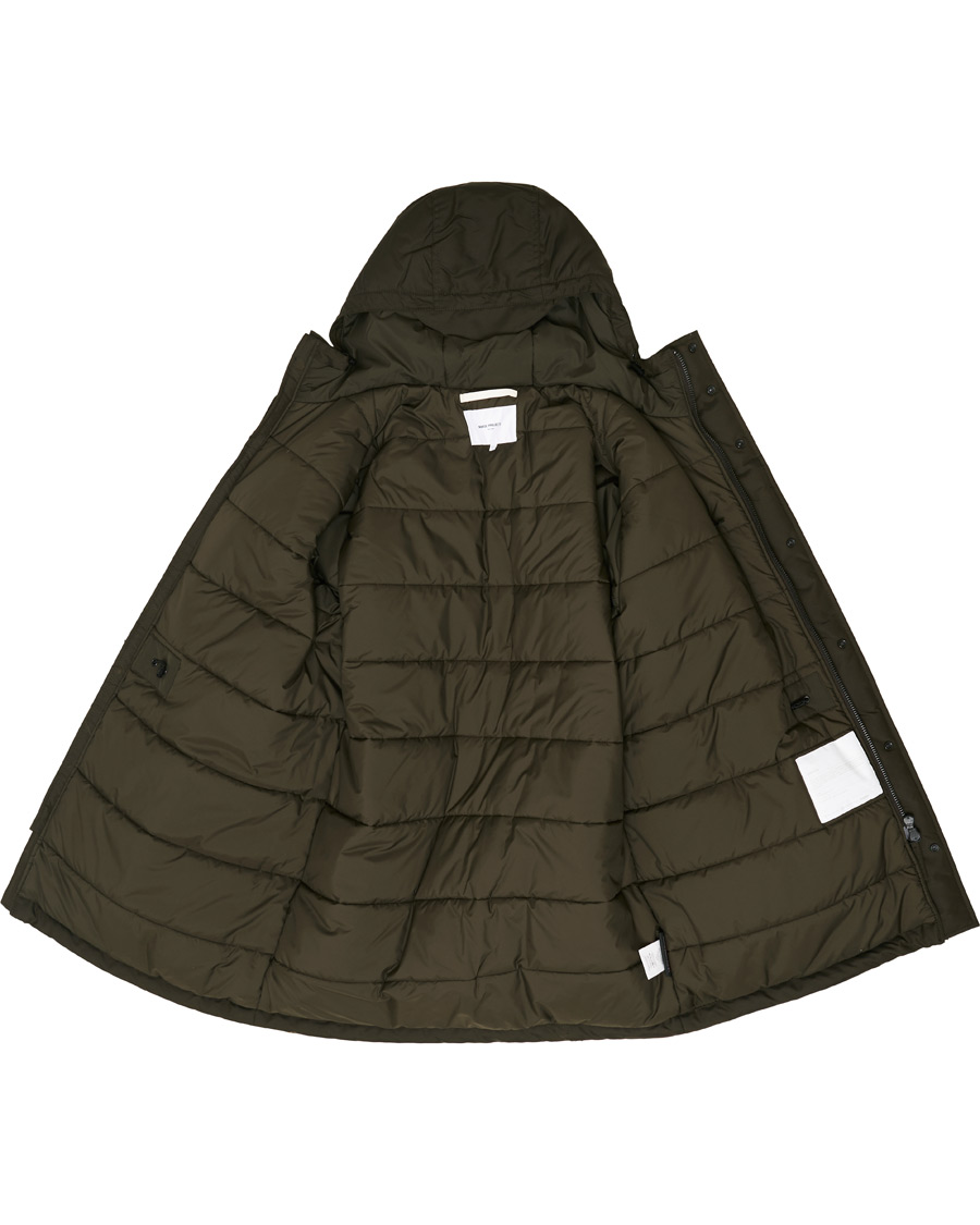 Heren | Jassen | Norse Projects | Stavanger EcoNyl Parka Beech Green