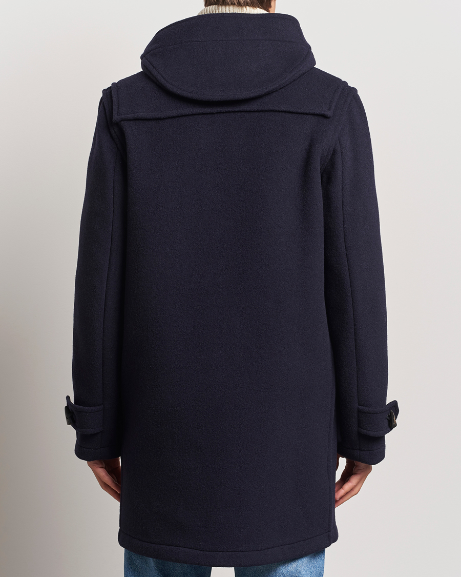 Heren | Jassen | Gloverall | Morris Duffle Coat Navy/Dress Gordon