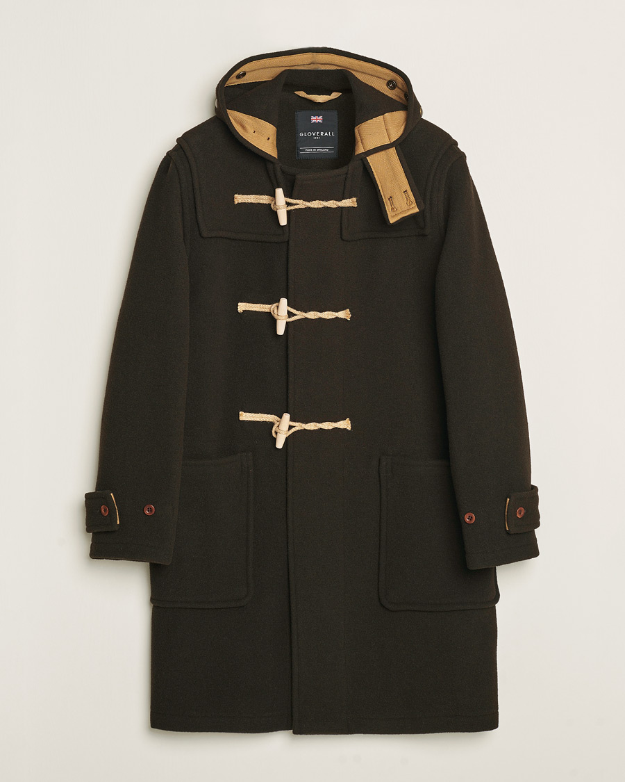 Heren | Jassen | Gloverall | 575 Monty Original Duffle Coat Brown