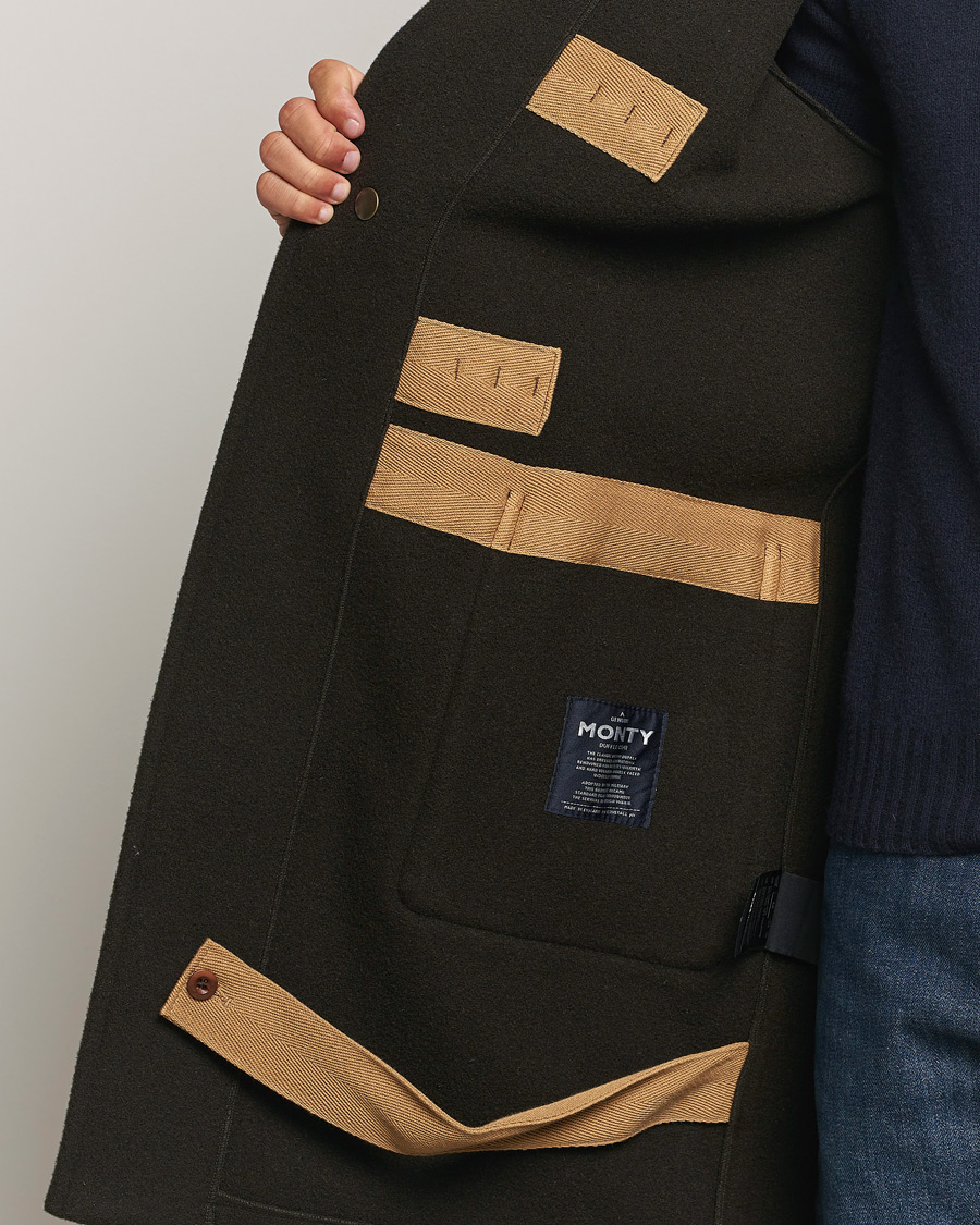 Heren | Jassen | Gloverall | 575 Monty Original Duffle Coat Brown