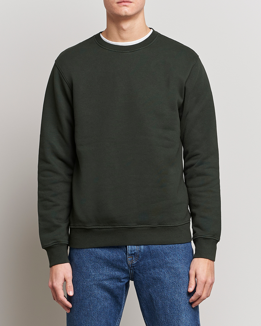 Heren | Contemporary Creators | Colorful Standard | Classic Organic Crew Neck Sweat Hunter Green