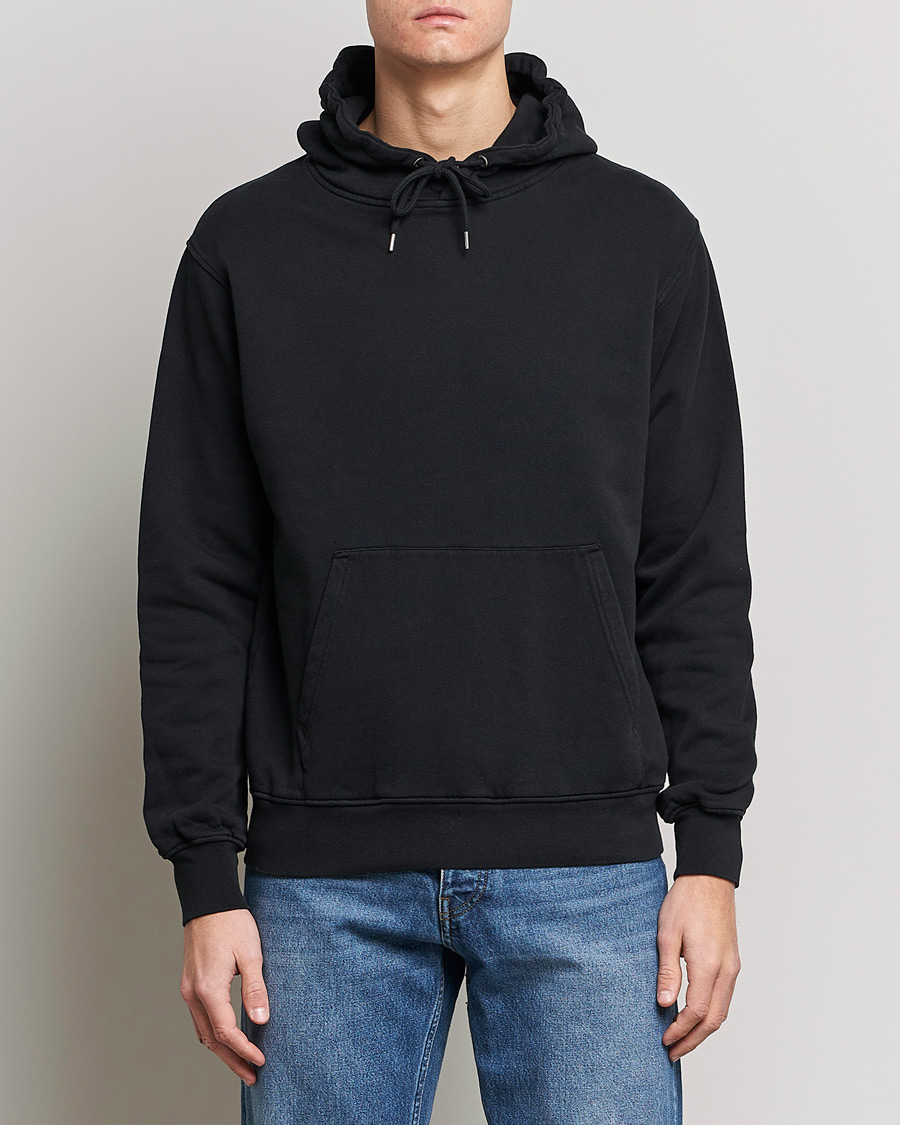 Heren | Colorful Standard | Colorful Standard | Classic Organic Hood Deep Black