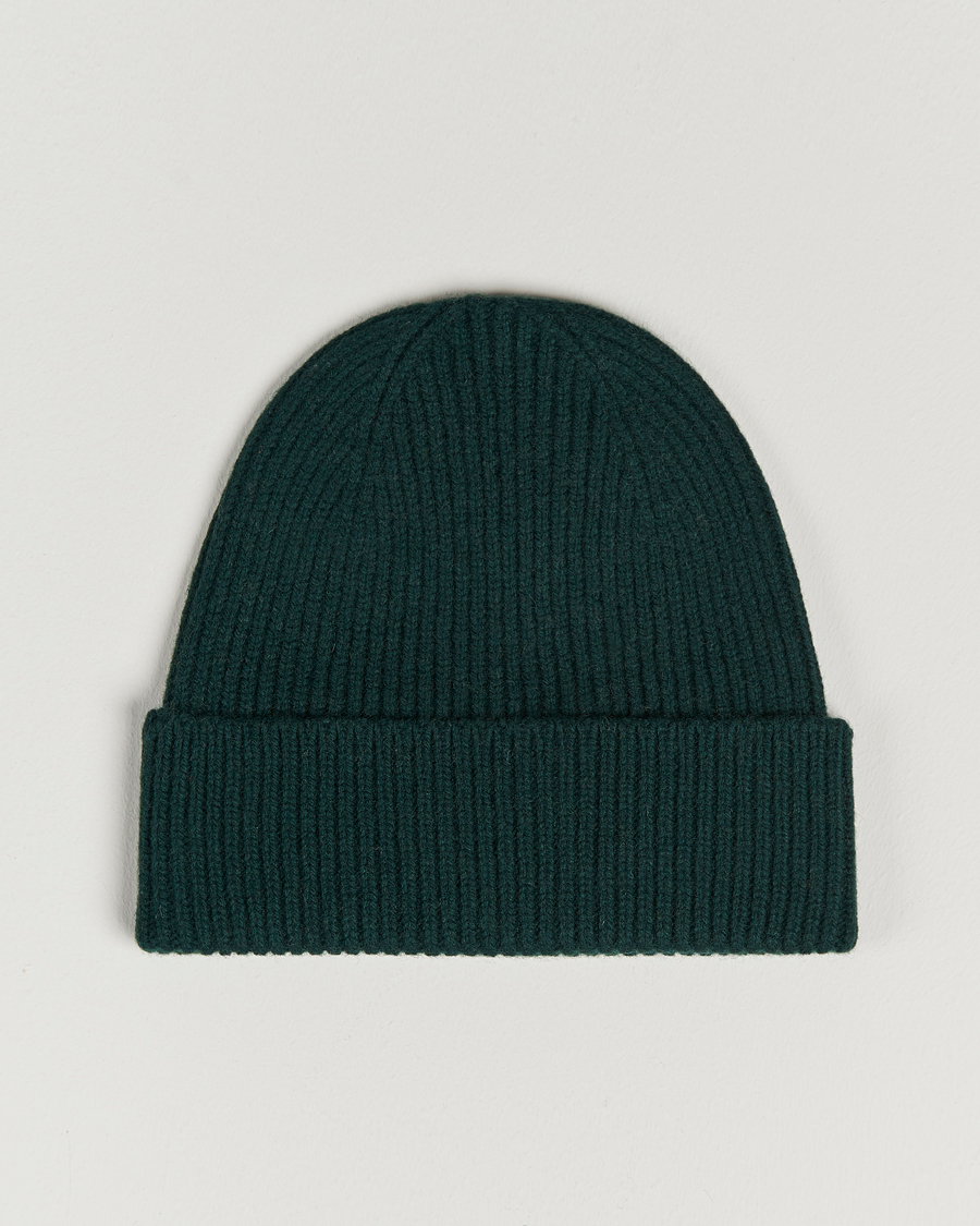 Heren | Mutsen | Colorful Standard | Merino Wool Beanie Emerald Green