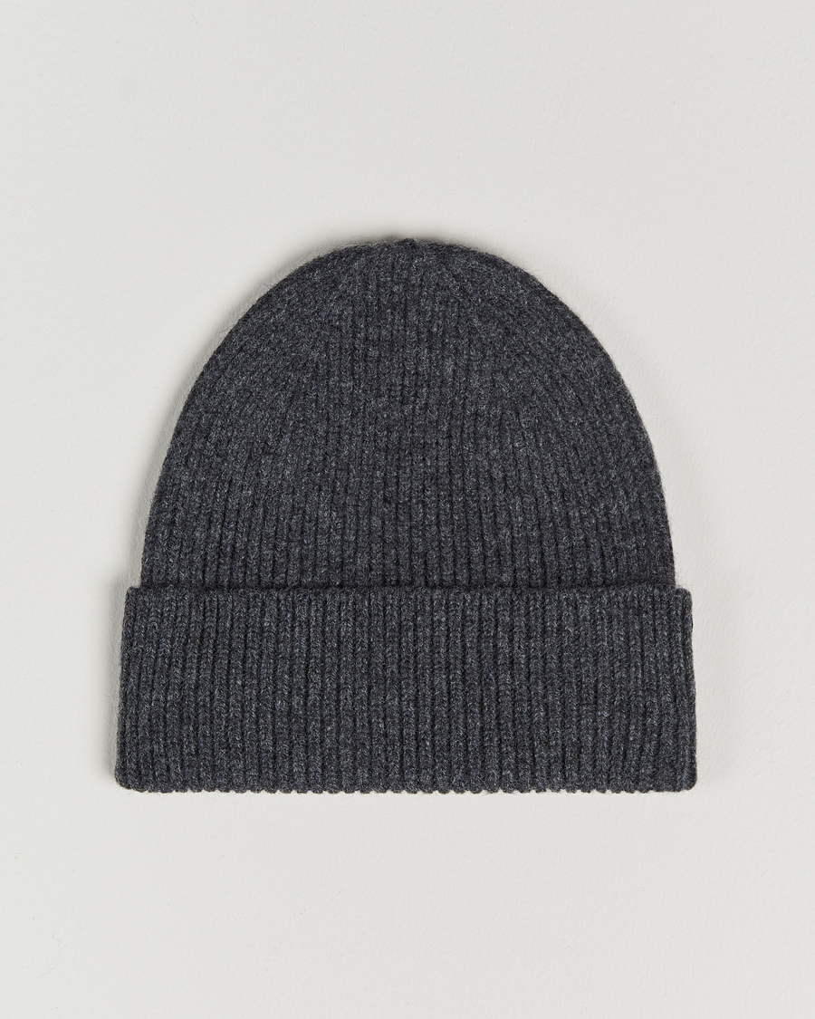 Heren | Mutsen | Colorful Standard | Merino Wool Beanie Lava Grey