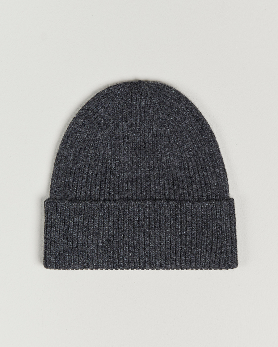 Heren | Mutsen | Colorful Standard | Merino Wool Beanie Lava Grey