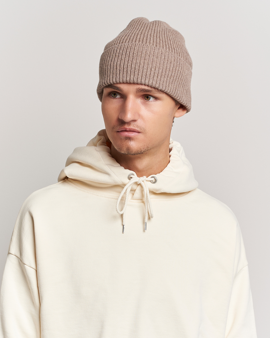 Heren | Colorful Standard | Colorful Standard | Merino Wool Beanie Desert Khaki