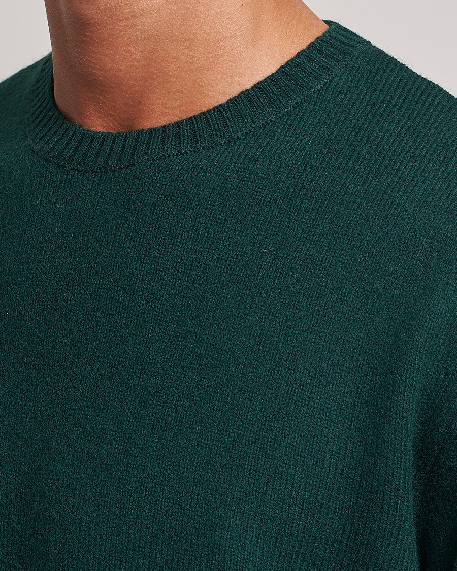 Heren | Truien | Colorful Standard | Classic Merino Wool Crew Neck Emerald Green
