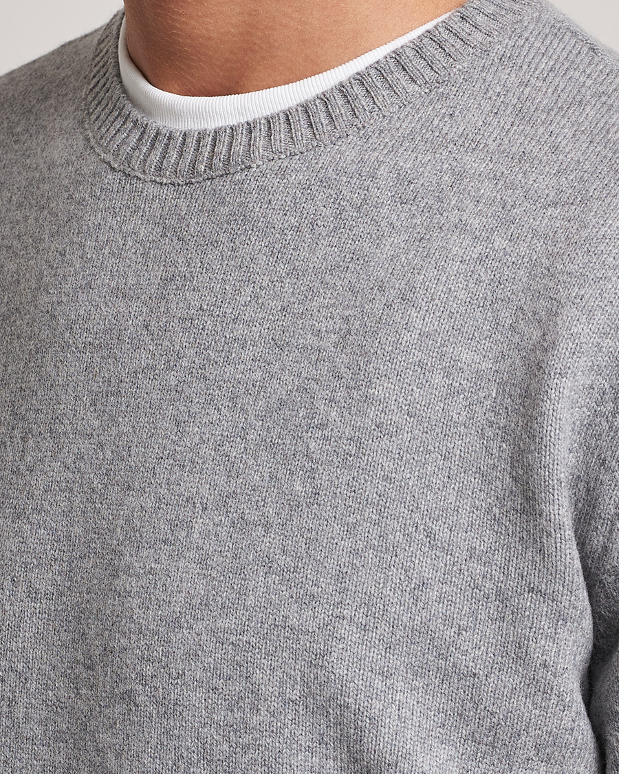 Heren | Truien | Colorful Standard | Classic Merino Wool Crew Neck Heather Grey