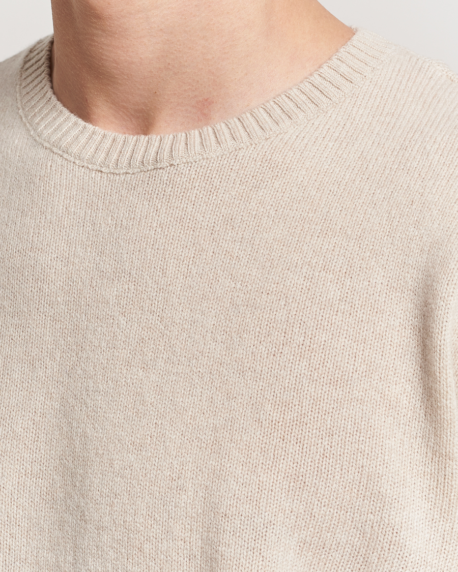 Heren | Truien | Colorful Standard | Classic Merino Wool Crew Neck Ivory White