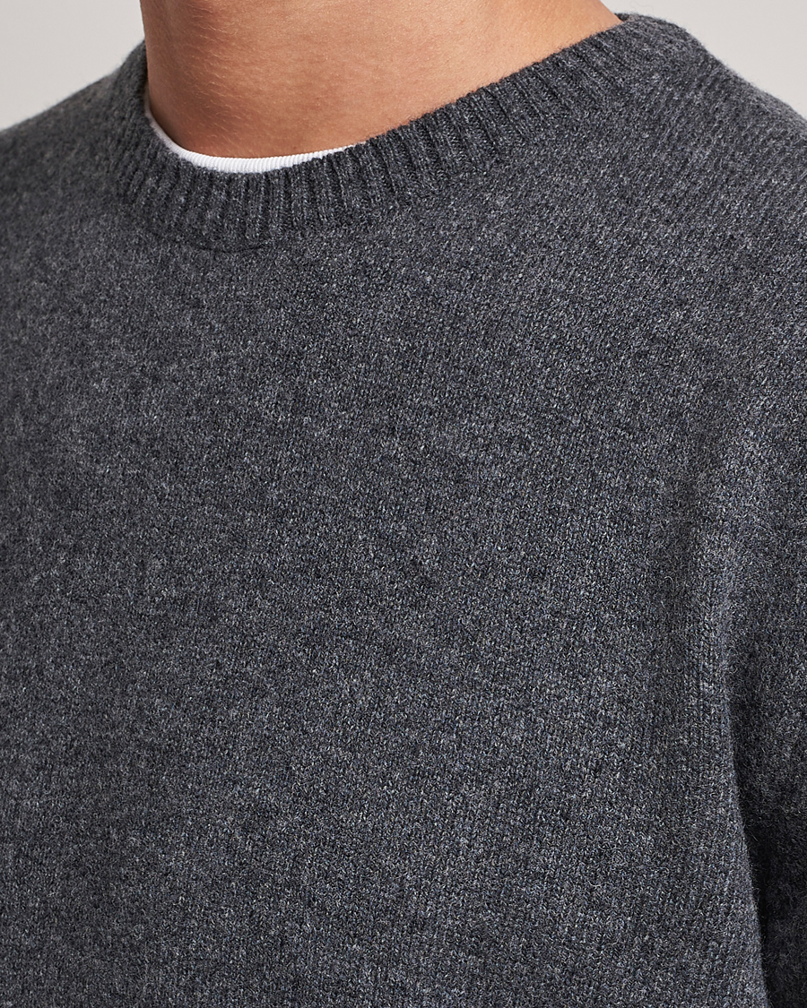 Heren | Truien | Colorful Standard | Classic Merino Wool Crew Neck Lava Grey