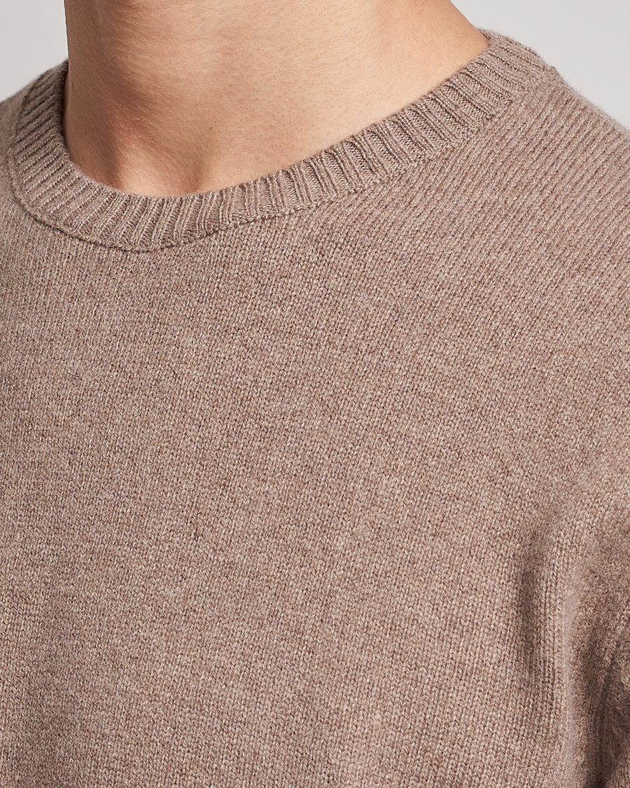 Heren | Truien | Colorful Standard | Classic Merino Wool Crew Neck Warm Taupe