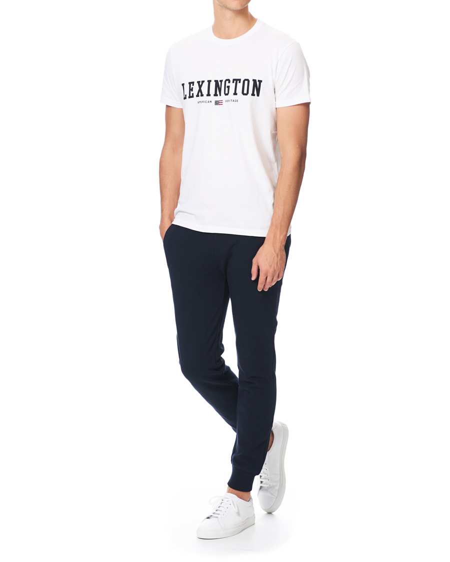 Heren | Broeken | Lexington | Ivan Track Pants Dark Blue