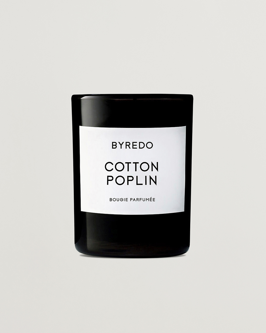 Heren | Geurkaarsen | BYREDO | Candle Cotton Poplin 70gr