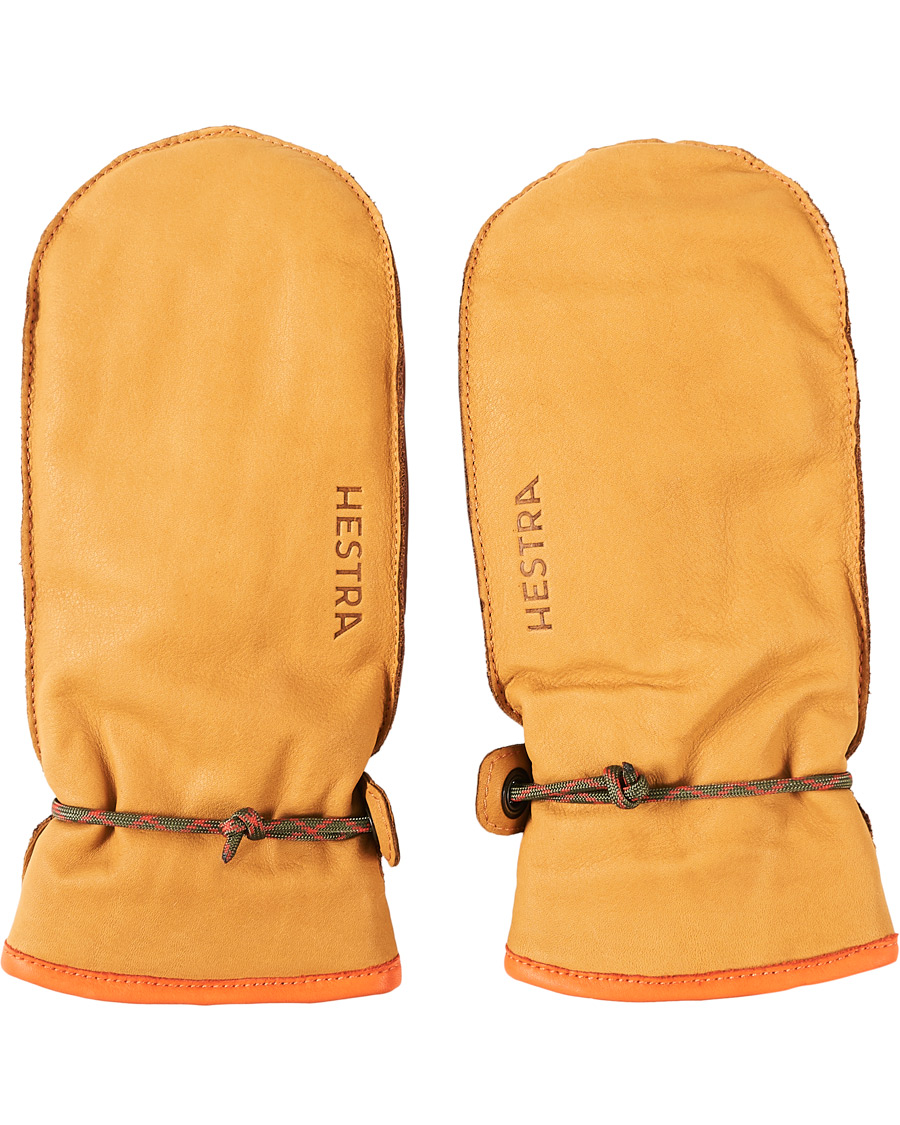 Heren | Hestra Wakayama Leather Mit Ski Glove Cognac/Brown | Hestra | Wakayama Leather Mit Ski Glove Cognac/Brown