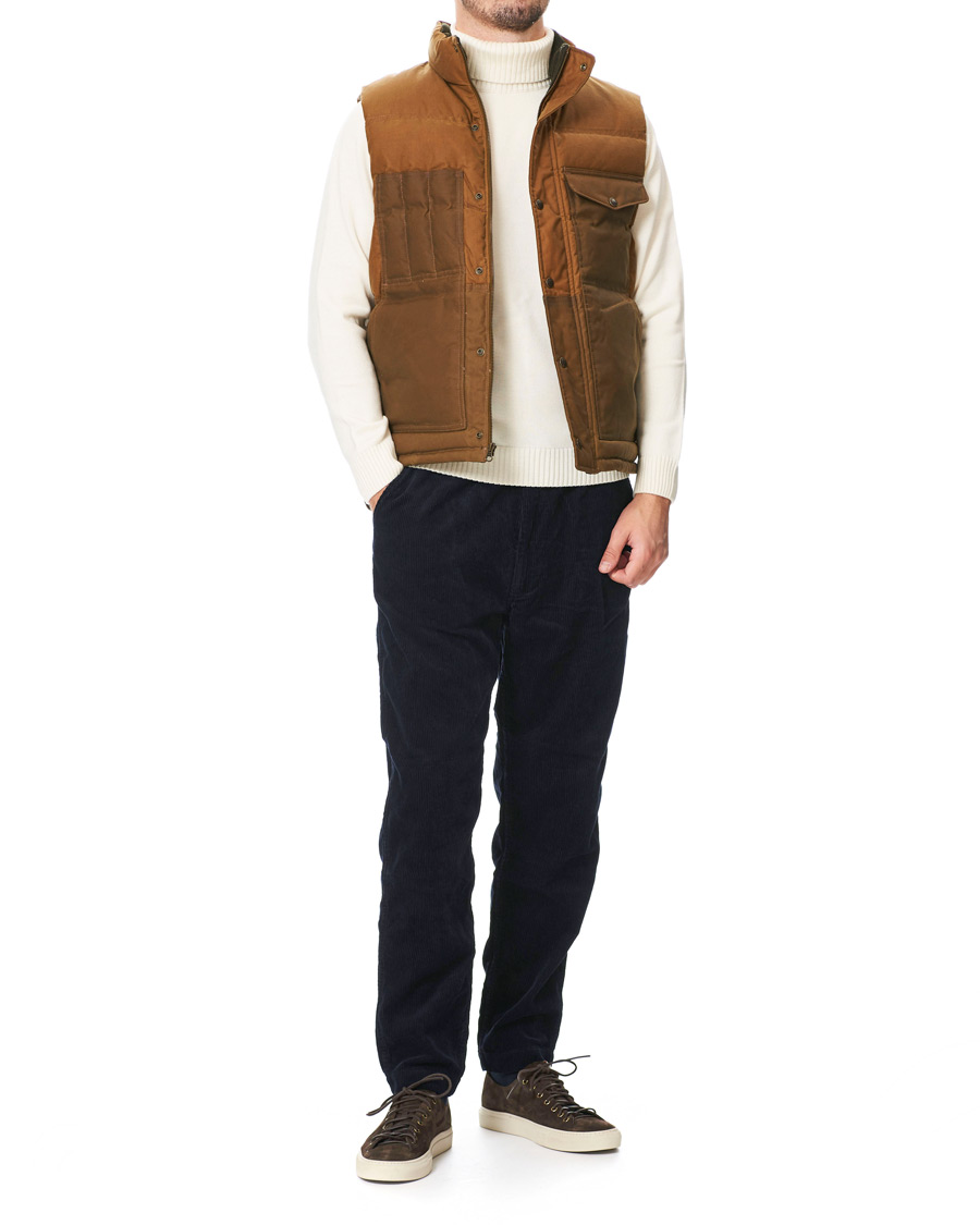 Heren | Jassen | Filson | Down Cruiser Padded Vest Dark Tan