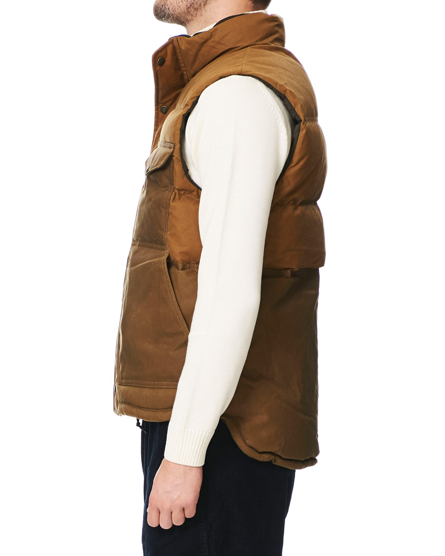Heren | Jassen | Filson | Down Cruiser Padded Vest Dark Tan