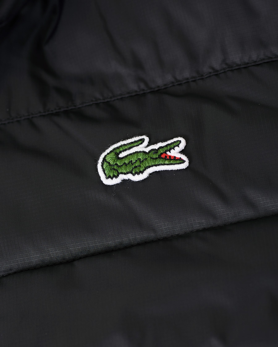 Heren | Jassen | Lacoste | Hooded Jacket Noir