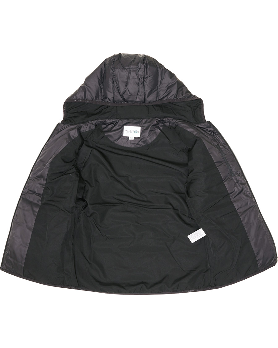 Heren | Jassen | Lacoste | Hooded Jacket Noir