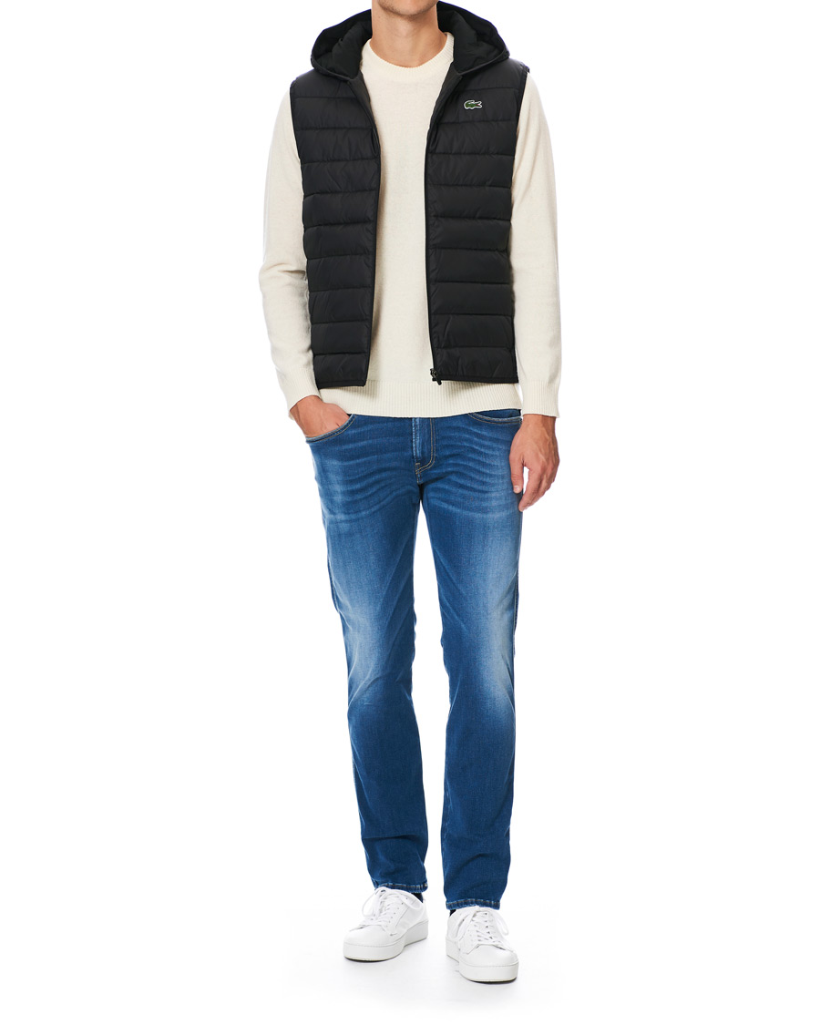 Heren | Jassen | Lacoste | Hooded Vest Noir