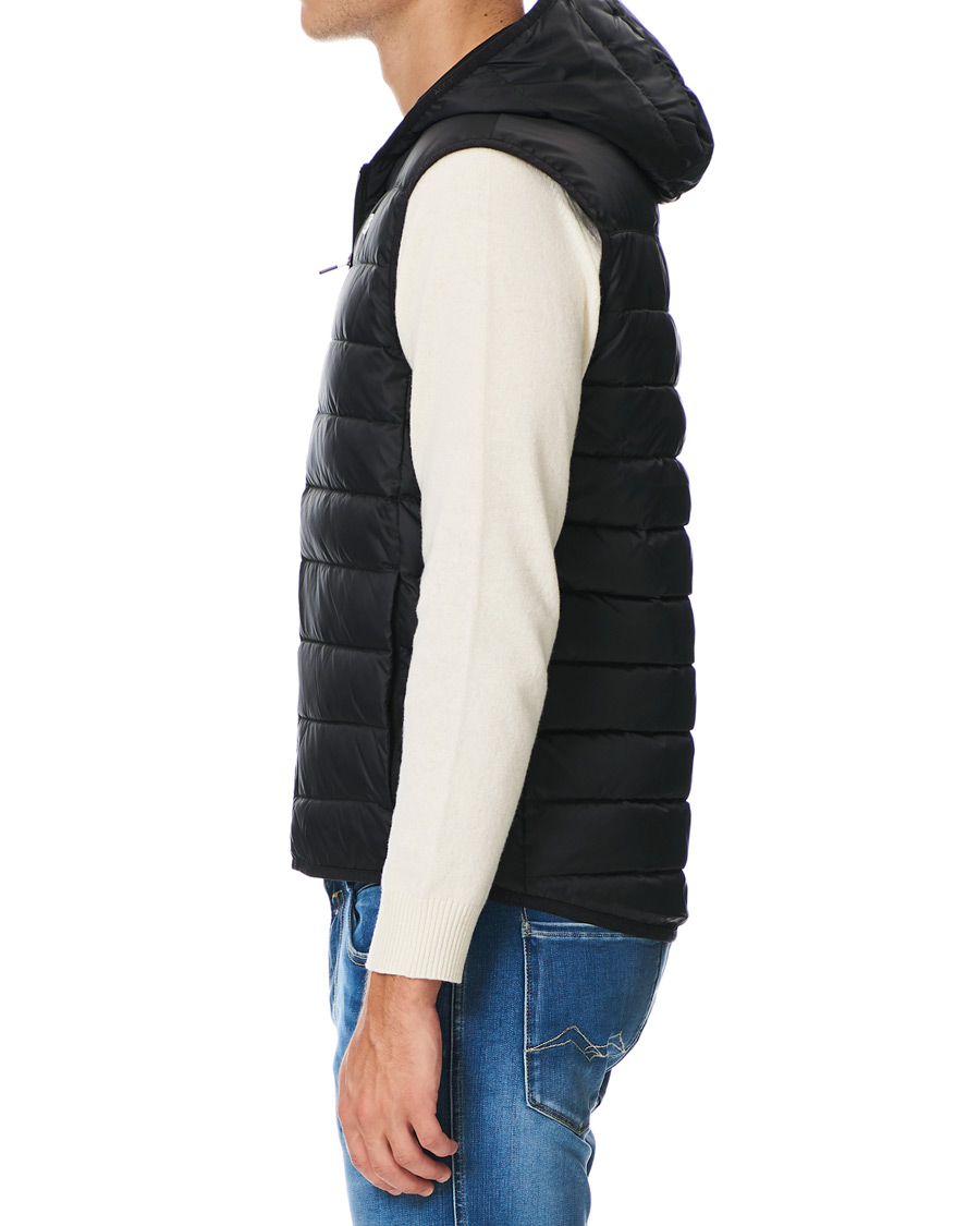 Heren | Jassen | Lacoste | Hooded Vest Noir