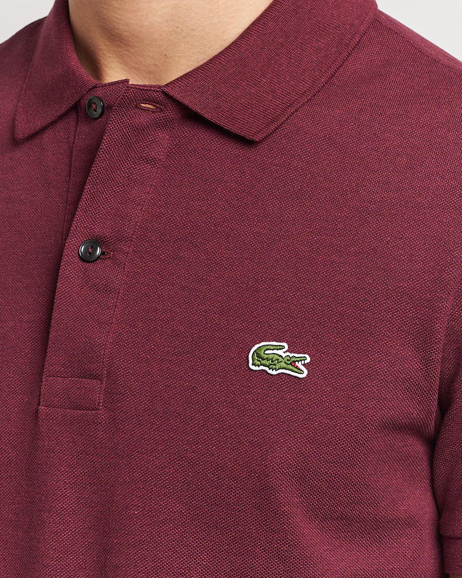 Heren | Polo's | Lacoste | Slim Fit Polo Piké Vine Chine