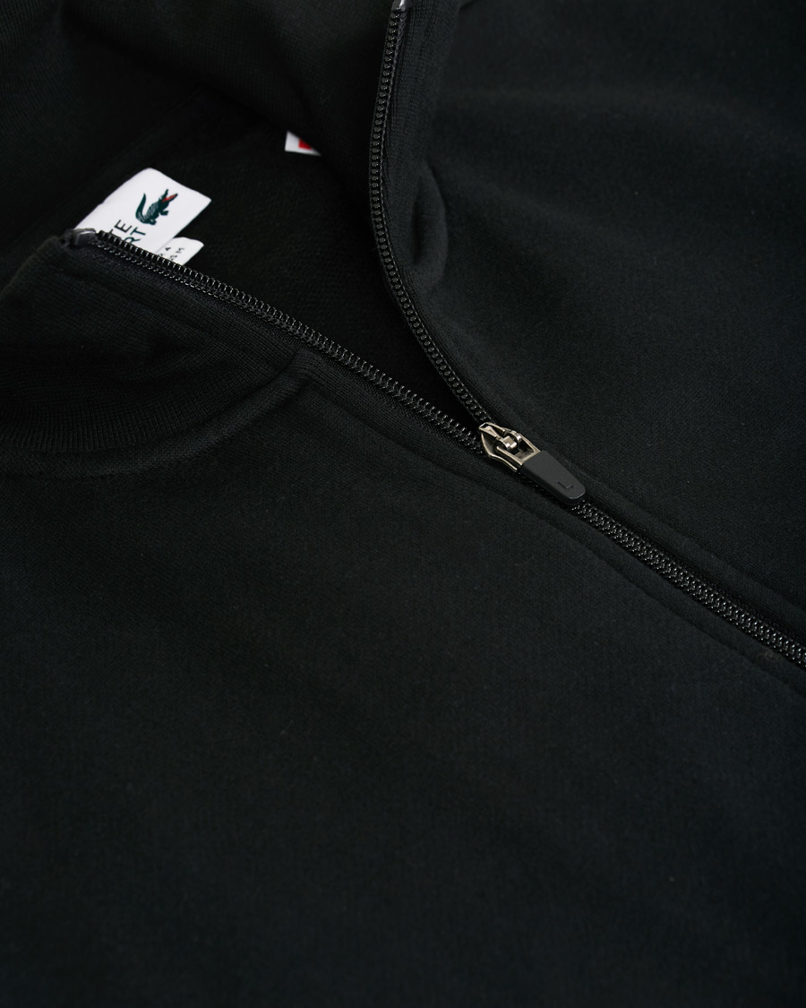 Heren | Truien | Lacoste Sport | Full Zip Sweater Black