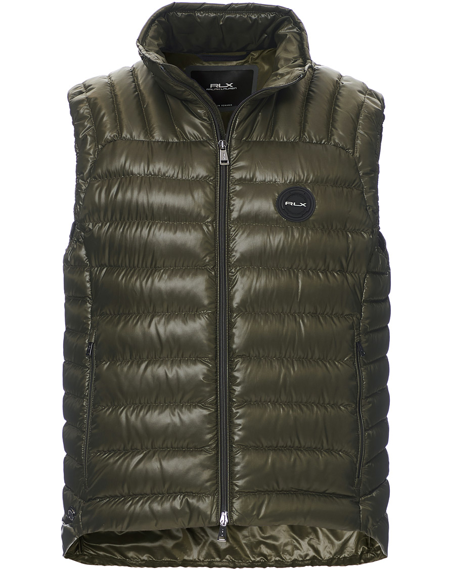 Heren | Jassen | RLX Ralph Lauren | Lightweight Down Vest Dark Olive