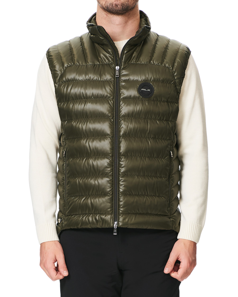 Heren | Jassen | RLX Ralph Lauren | Lightweight Down Vest Dark Olive