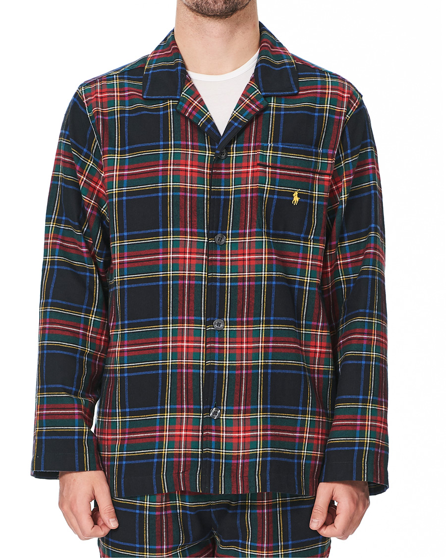 Heren | Pyjama's en gewaden | Polo Ralph Lauren | Flannel Check Pyjama Set Red/Green/Blue