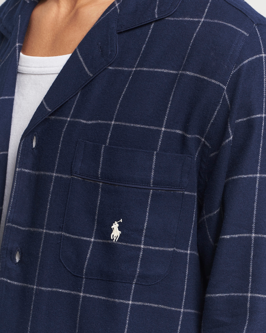 Heren | Polo Ralph Lauren Pyjama Set Navy Windowpane | Polo Ralph Lauren | Pyjama Set Navy Windowpane