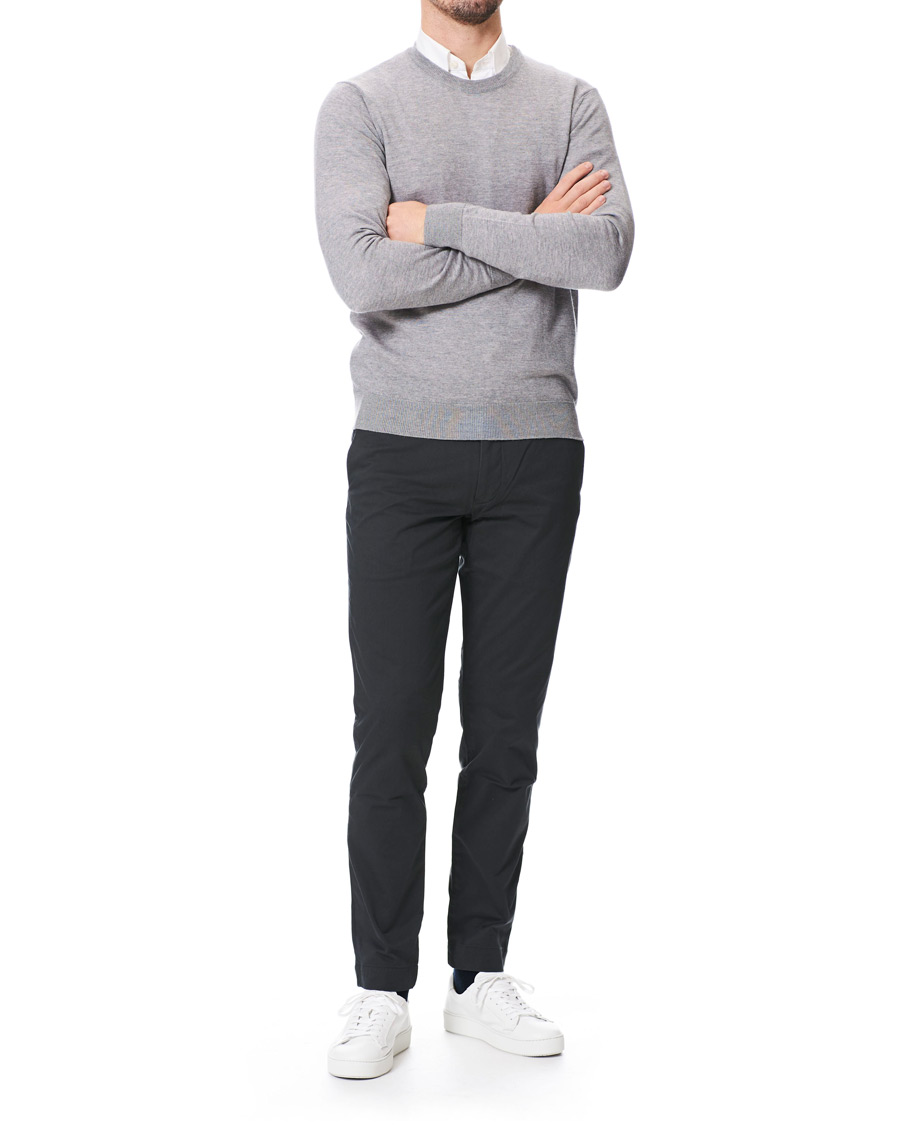Heren | Broeken | Polo Ralph Lauren | Slim Fit Stretch Chinos Black Mask