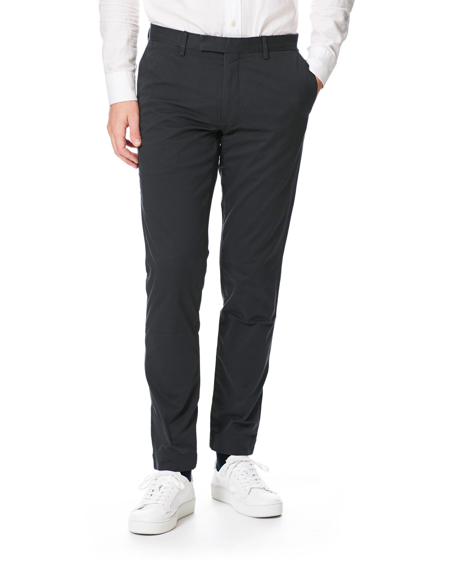 Heren | Broeken | Polo Ralph Lauren | Slim Fit Stretch Chinos Black Mask